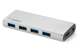 Apple Belkin Aluminum USB 3.0 4-Port Hub